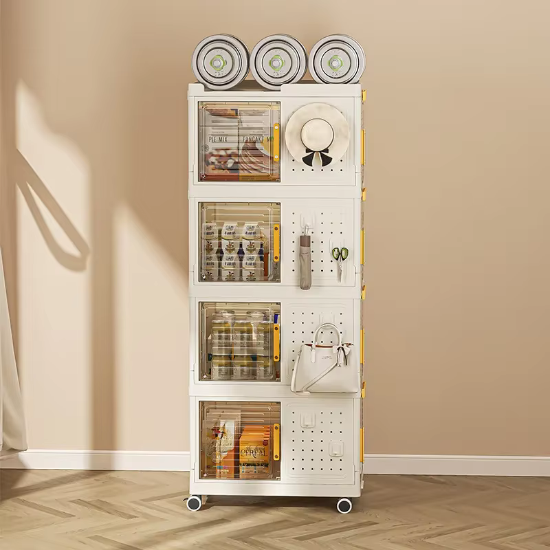 Boîte de Rangement Pliante en Plastique de Grande Capacité