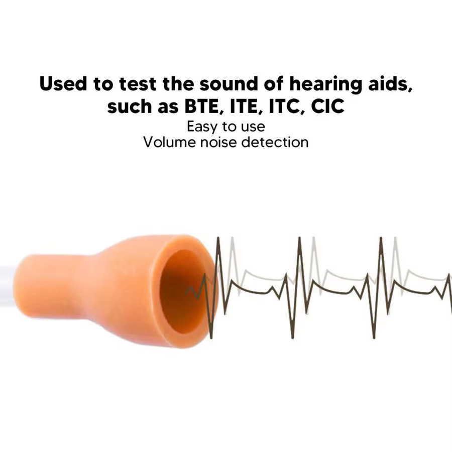 Stéthoscope pour appareil auditif à domicile, détection de volume et de bruit, écouteur binaural, test d'audition, accessoire pour écouteurs