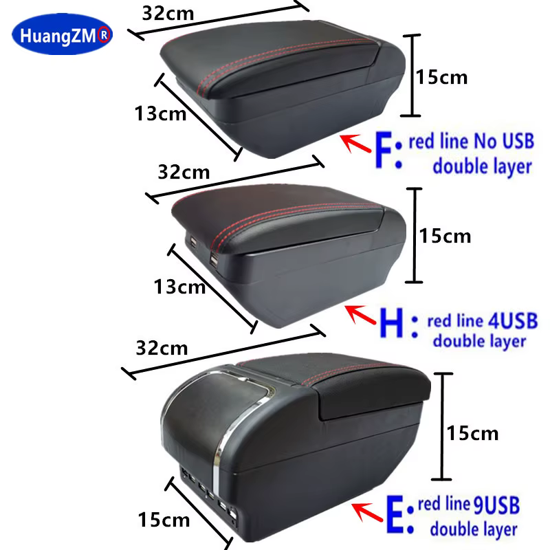 Boîte d'accoudoir pour Nissan Micra K14