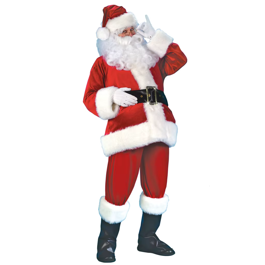 Costume de père noël complet pour adultes