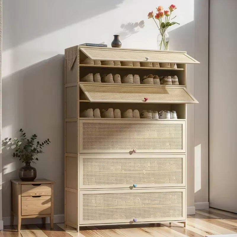 Meuble de rangement mural pour entrée