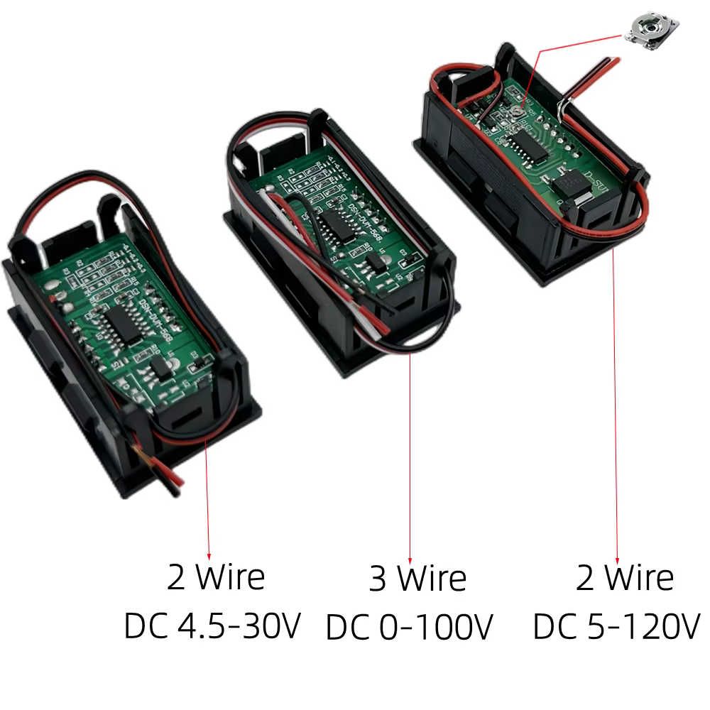 Voltmètre numérique DC 4.5V à 30V