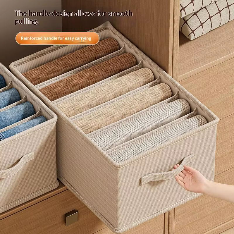 Boîte de rangement à 5 compartiments