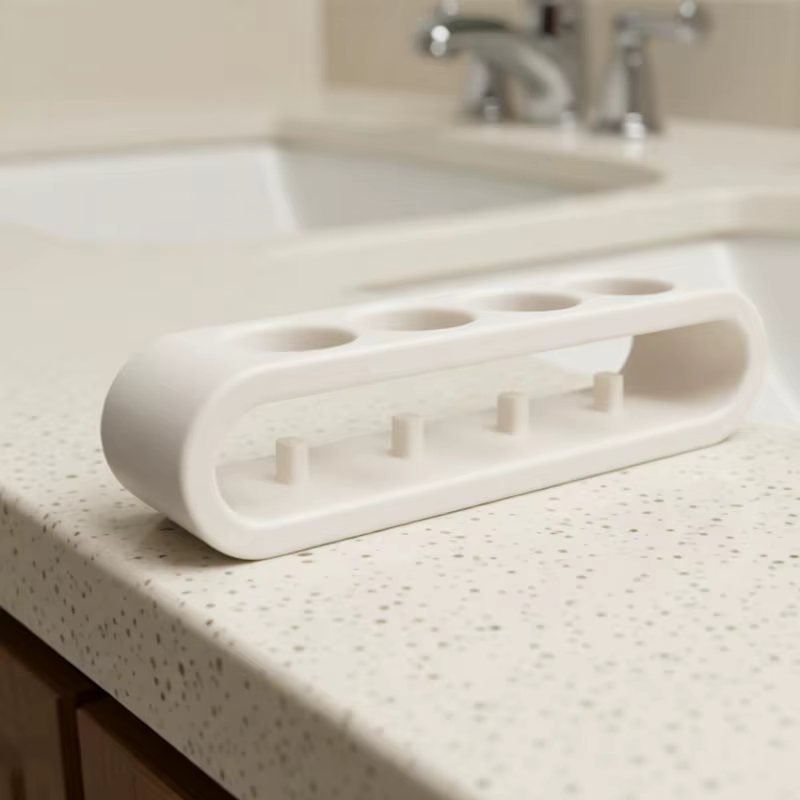 Support pour brosse à dents électrique - Peut contenir 4 brosses