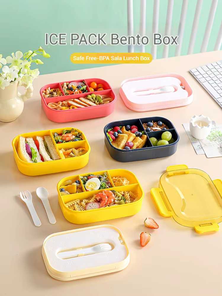 Pack de glace boîte à Bento séparation de Sauce