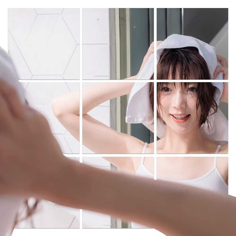 Feuilles de miroir flexibles incassables