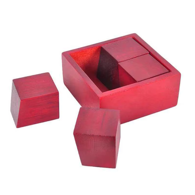 Boîte de puzzle en bois impossible à résoudre
