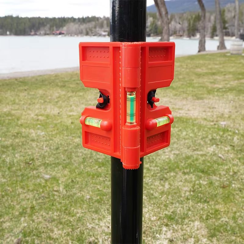 Niveau de colonne magnétique pliable réglable