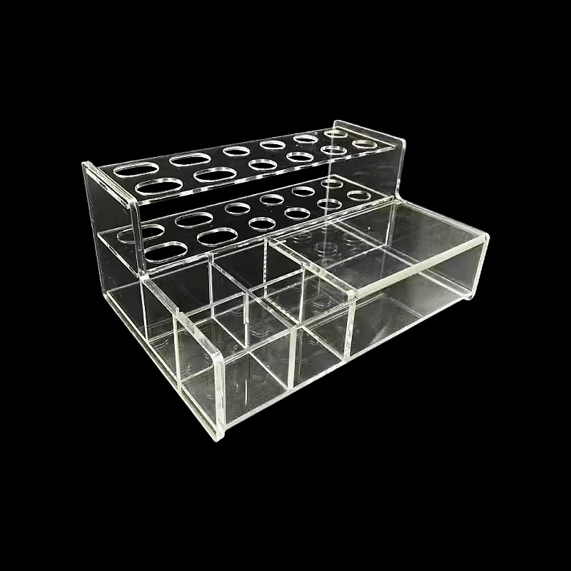 Support de stockage de résine dentaire, boîte de rangement d'articles en matériau acrylique