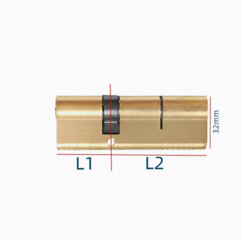 Cylindre de porte serrure biaisée 65 70 80 90 115mm