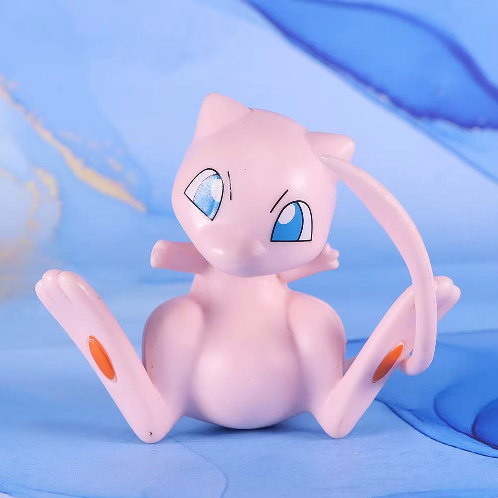 Figurines Pokemon Mew, 2 pièces, modèle de collection, jouet pour les fans, cadeau de Festival