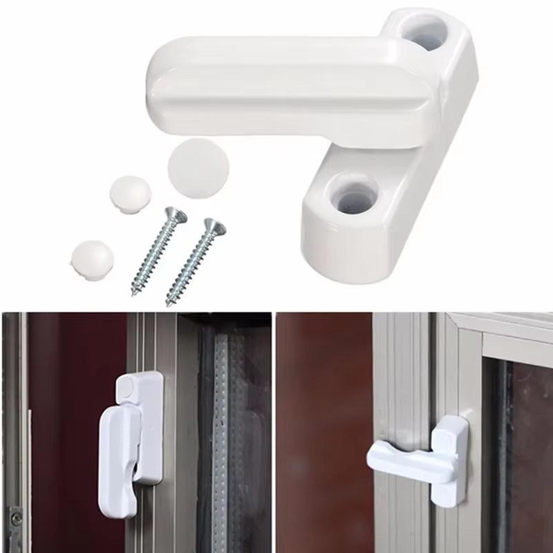 Serrure pivotante de porte en forme de T
