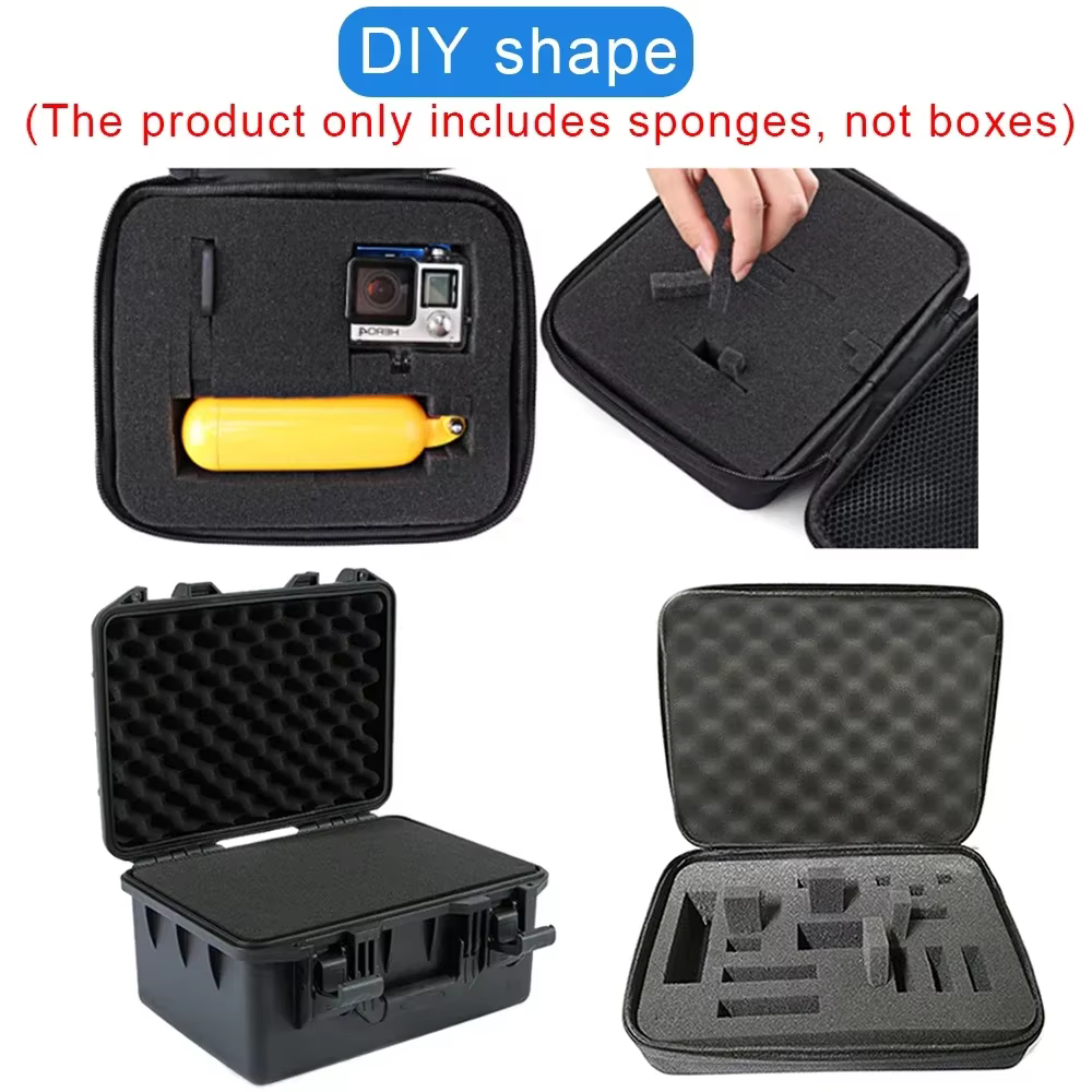 Mallette à outils bricolage mousse éponge pour perceuse