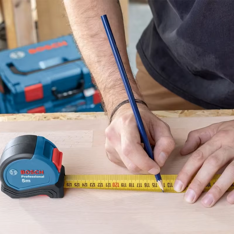 Ruban à mesurer magnétique professionnel Bosch 5M