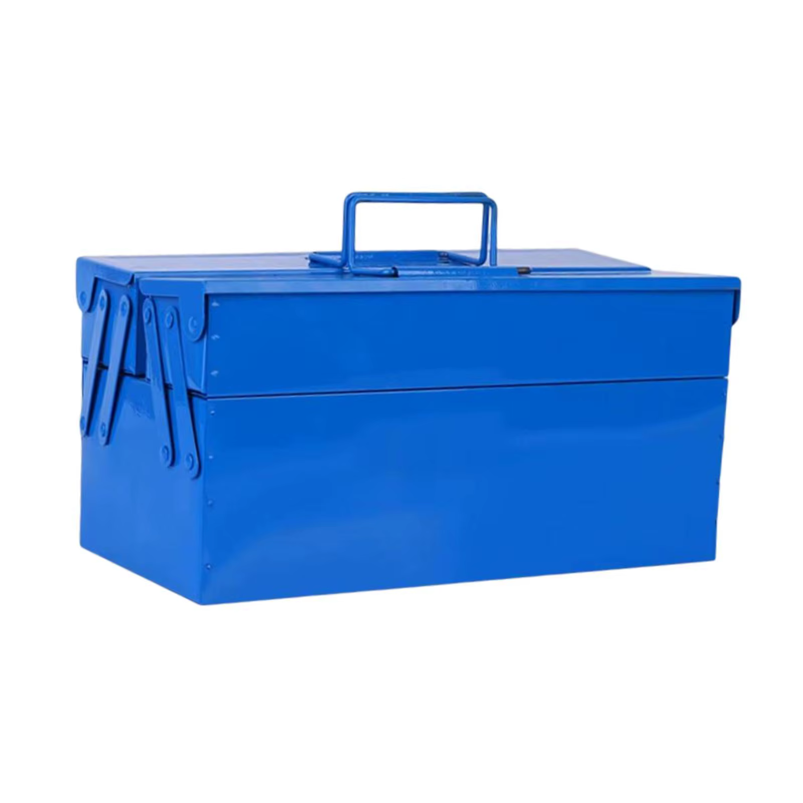 Boîte à outils en métal avec conteneur à Double poignée pour une Classification facile