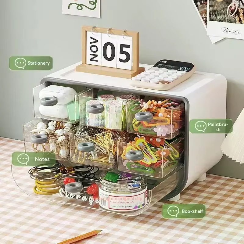 Boîte de rangement à 7 grilles