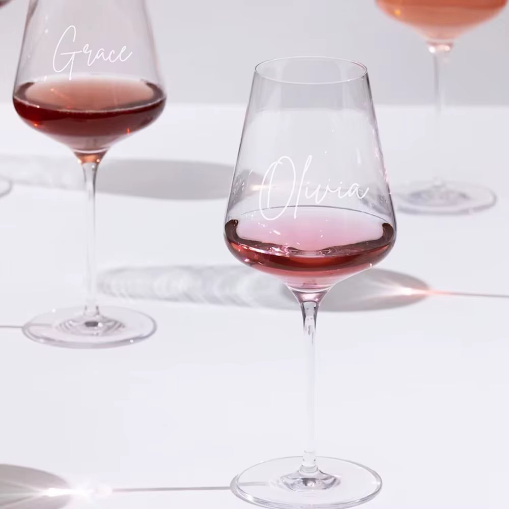 Verres à vin personnalisés