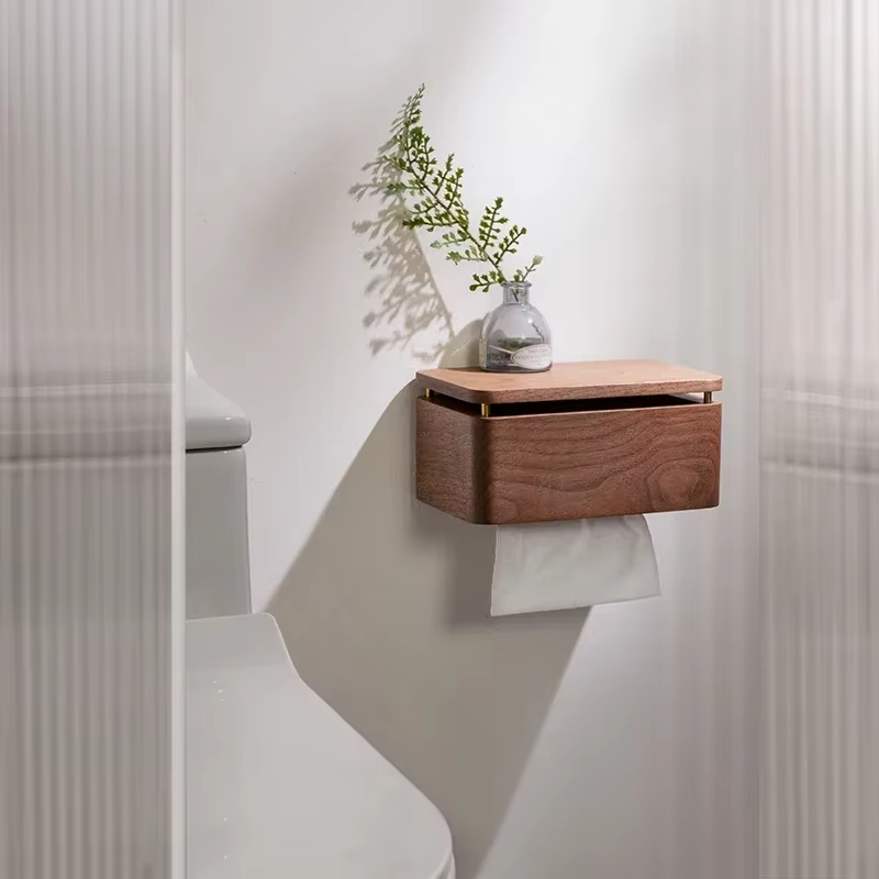 Boîte murale pour papier toilette