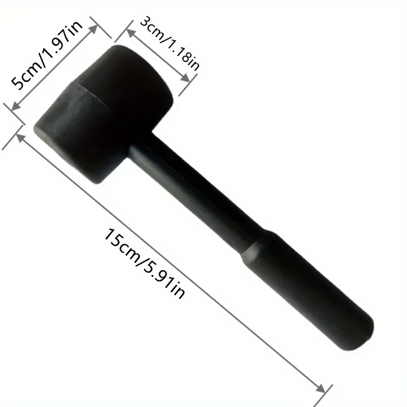 1 marteau noir – outil durable et polyvalent pour le bricolage