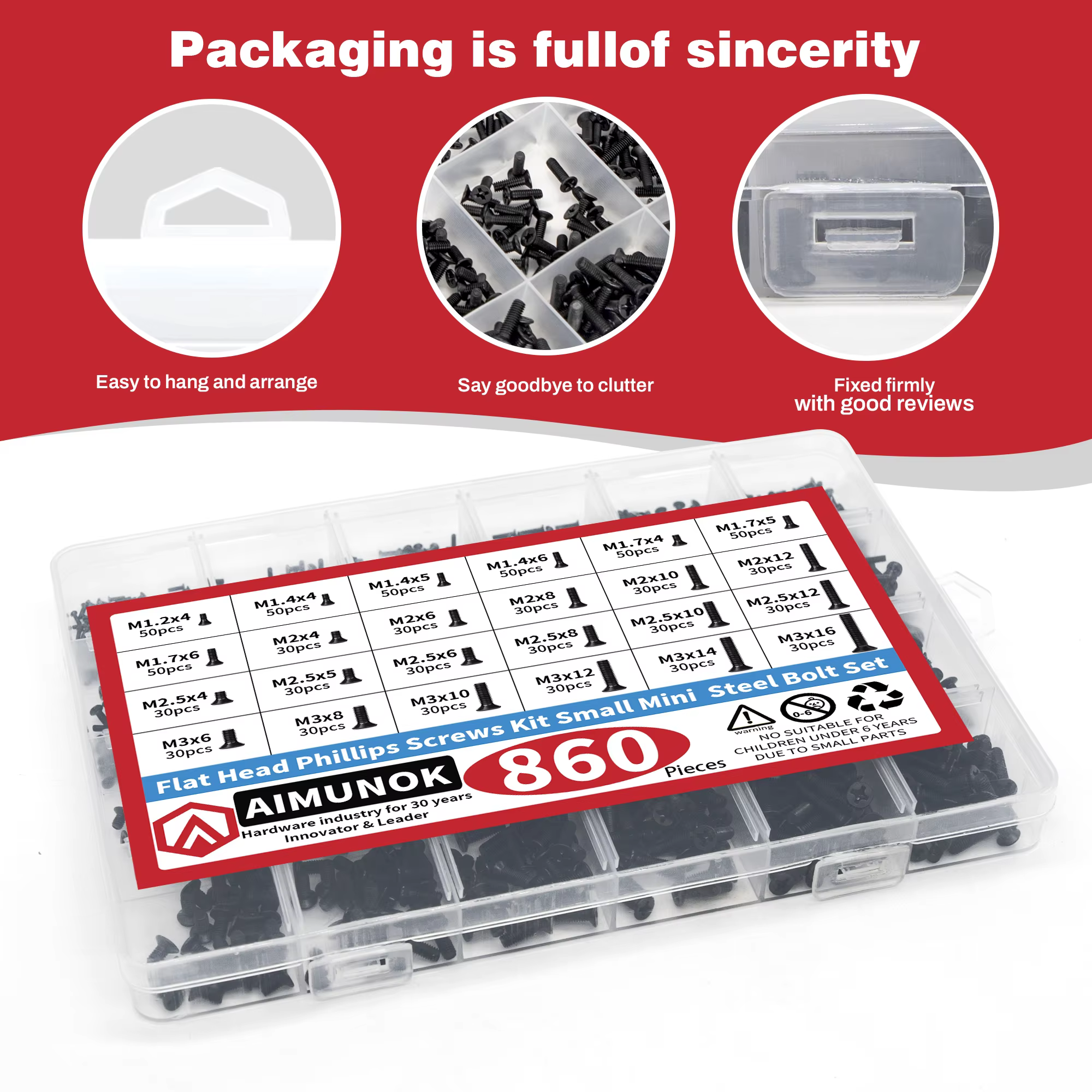 Kit d'assortiment de petites vis pour ordinateur