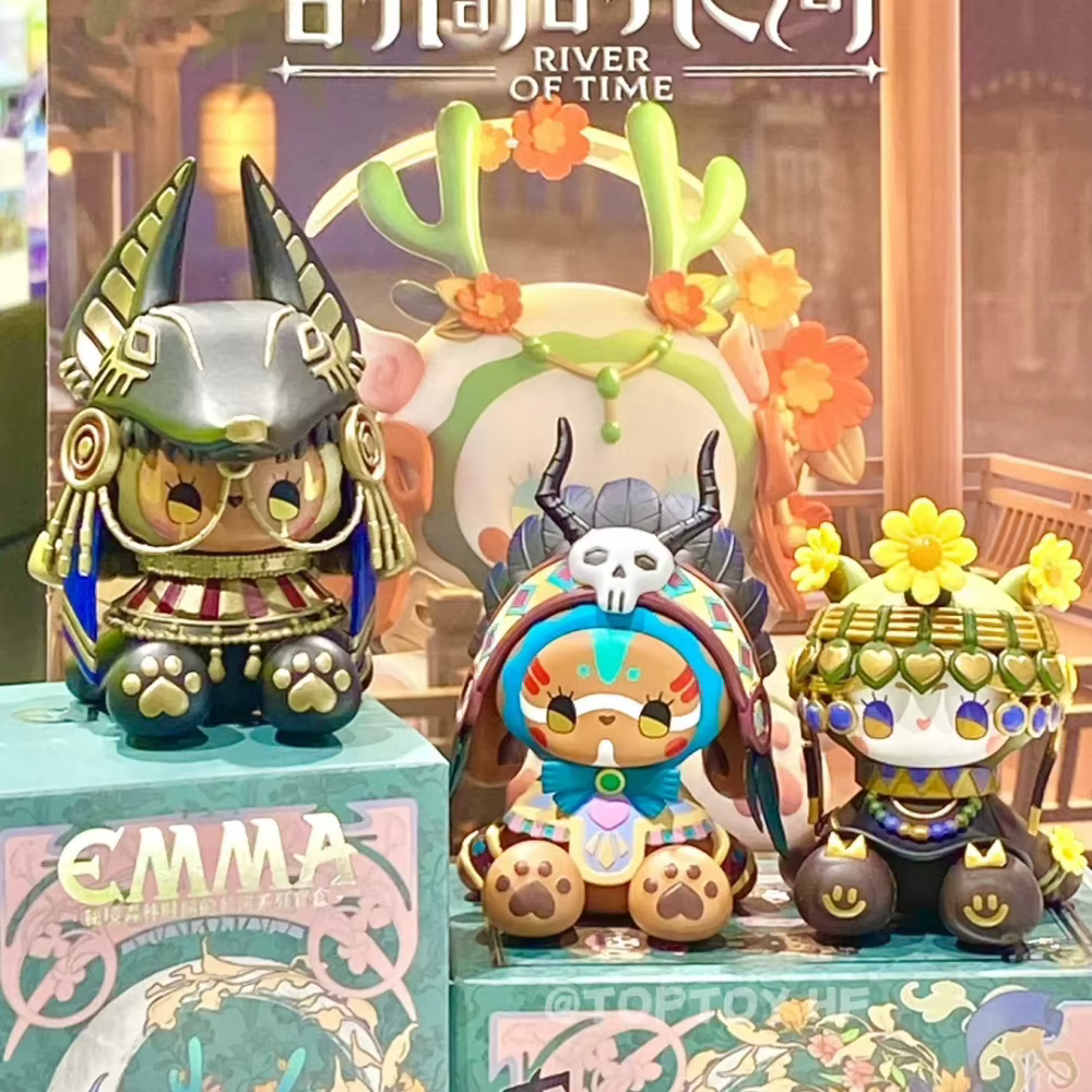 EMMA Secret Forest The River of Time Blind Box Collectible Mystery Boxes Action Figure Desktop Ornament Surprise Girl Gifts Toys
