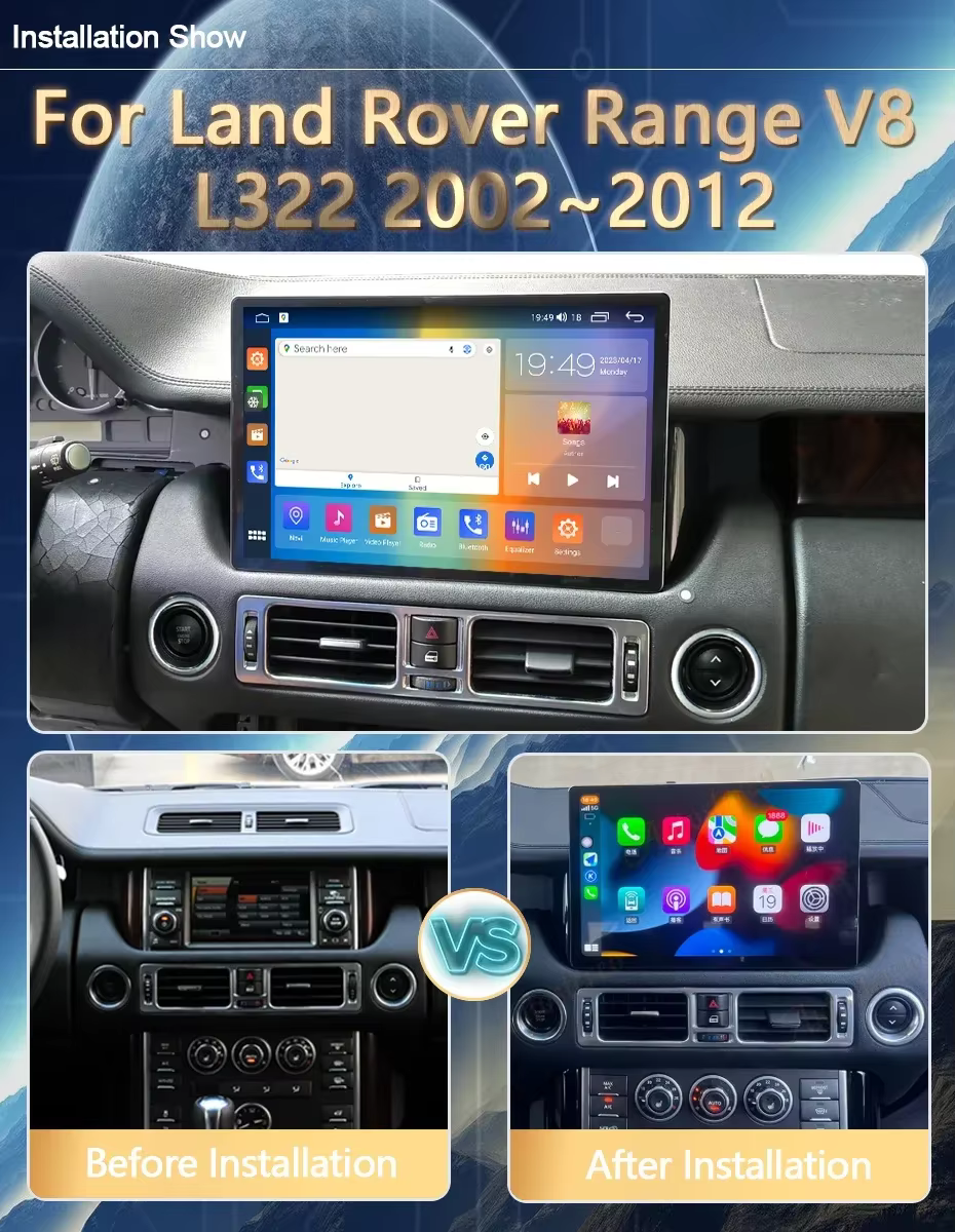 Autoradio Android 14 13 pouces