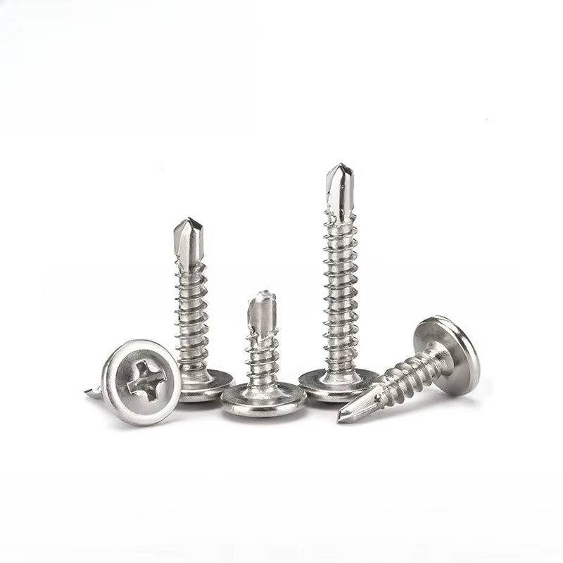 Kit d'assortiment de vis à tôle à tête de treillis modifiée