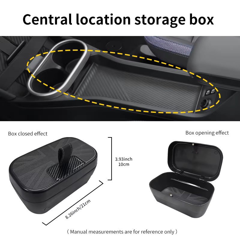 Boîte de rangement d'accoudoir Central pour BMW Mini Cooper F65 F66 2024 2024 2025