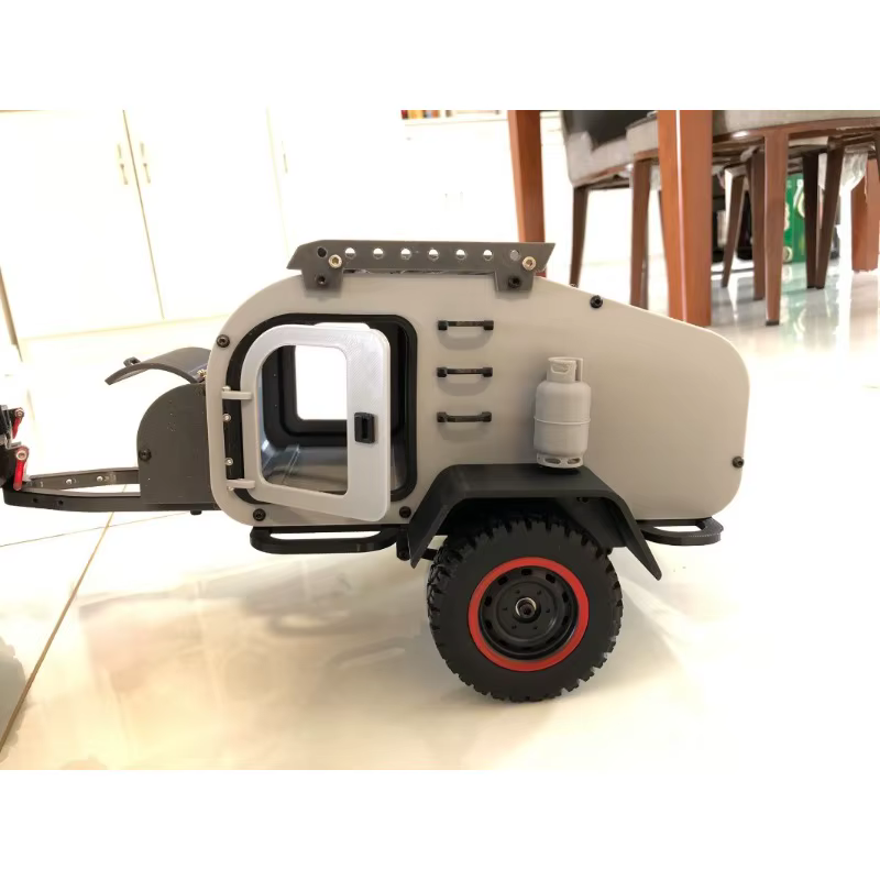 Simulation 1:10 RV remorque pour 1/10 RC voiture sur chenilles Traxxas TRX4 Defender Bronco AXIAL SCX10 90046 RC4WD D90 Wraith Wrangler partie