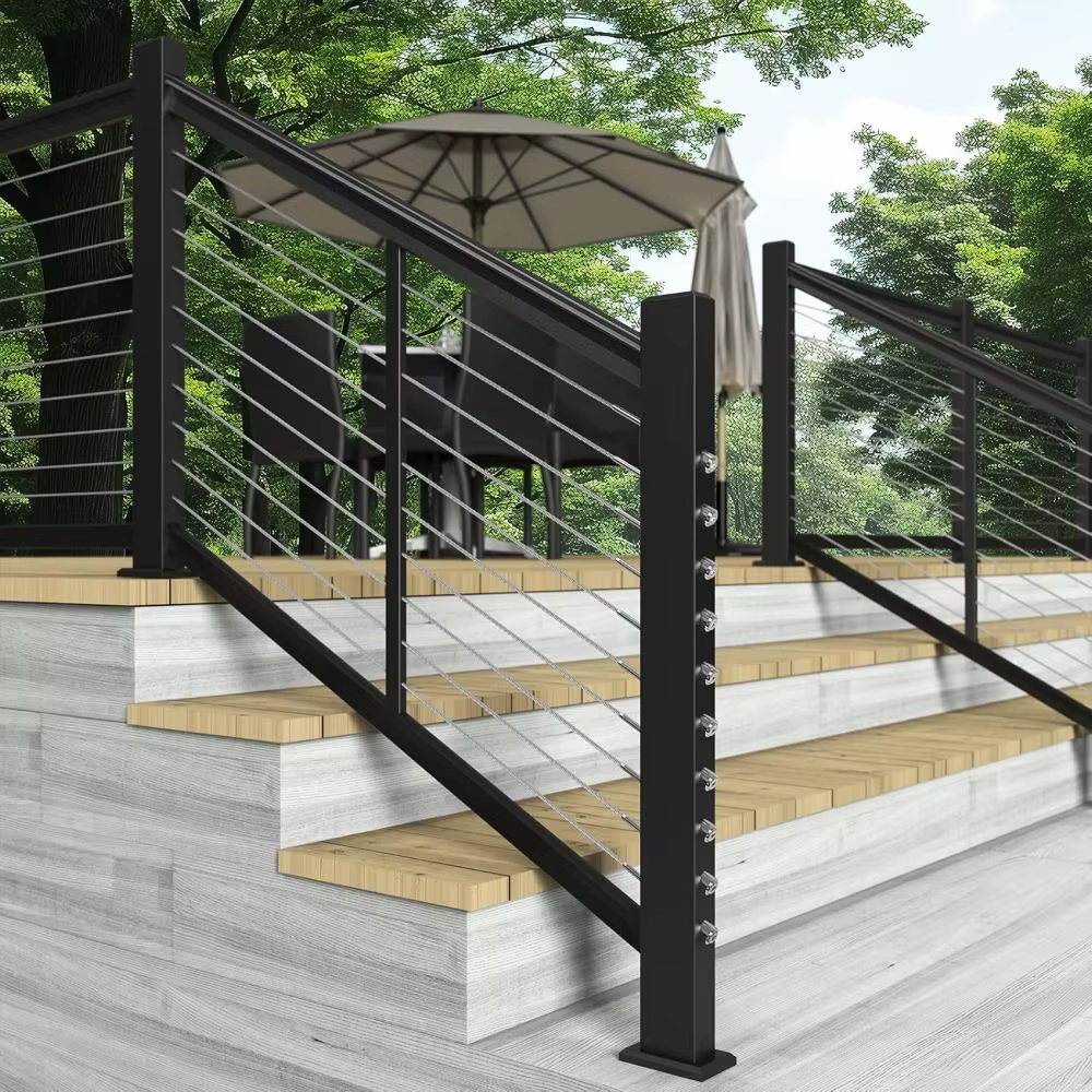 Nouveau Railing de câble en acier inoxydable