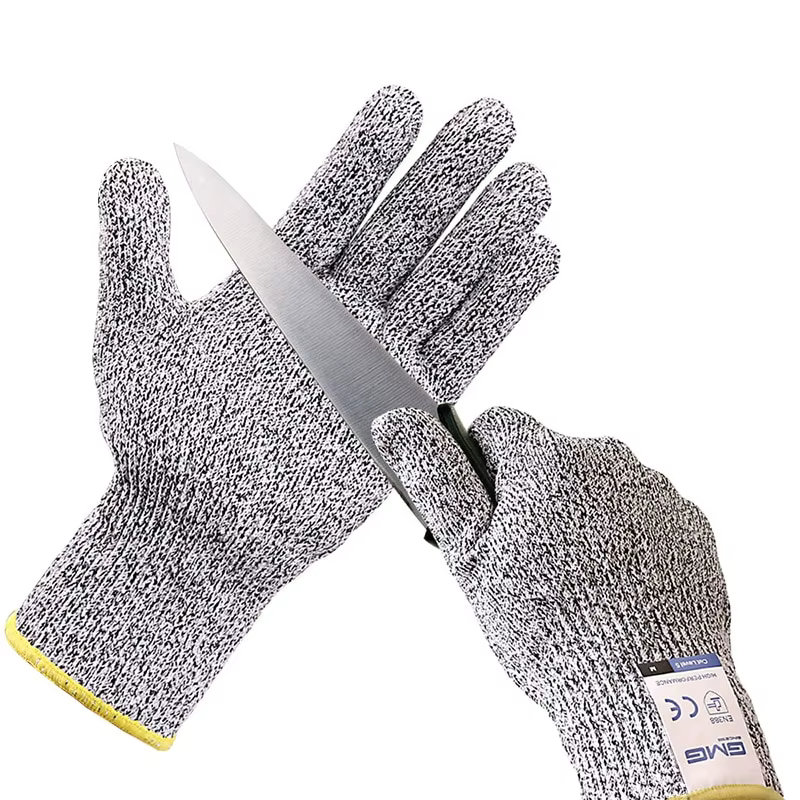 3 paires de gants résistants aux coupures de niveau 5