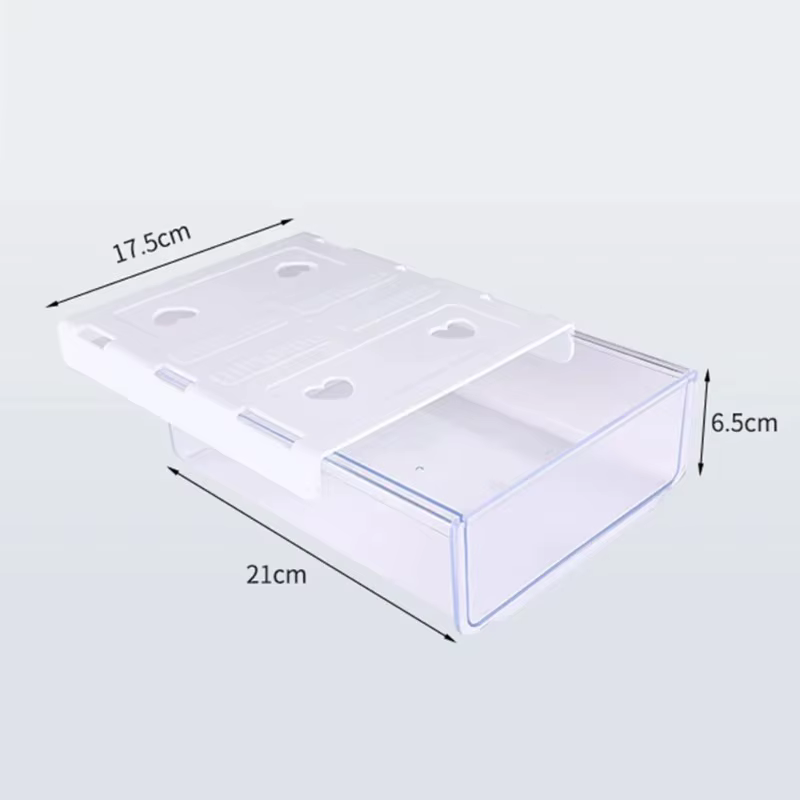 Boîte de rangement sous le bureau, organisateur de papeterie pour bureau et dortoir, étagère de bureau, rangement adhésif sans perçage