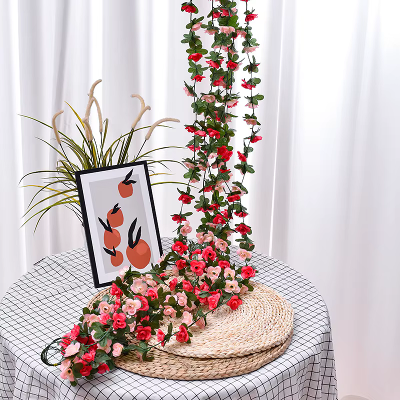 Guirlande de fleurs artificielles de 2
