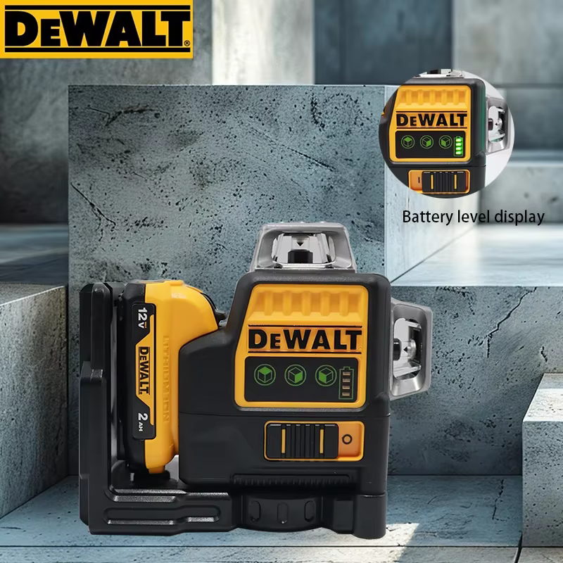 Niveau laser vert DEWALT NEW DW089LG 12V à batterie au lithium | 12 lignes