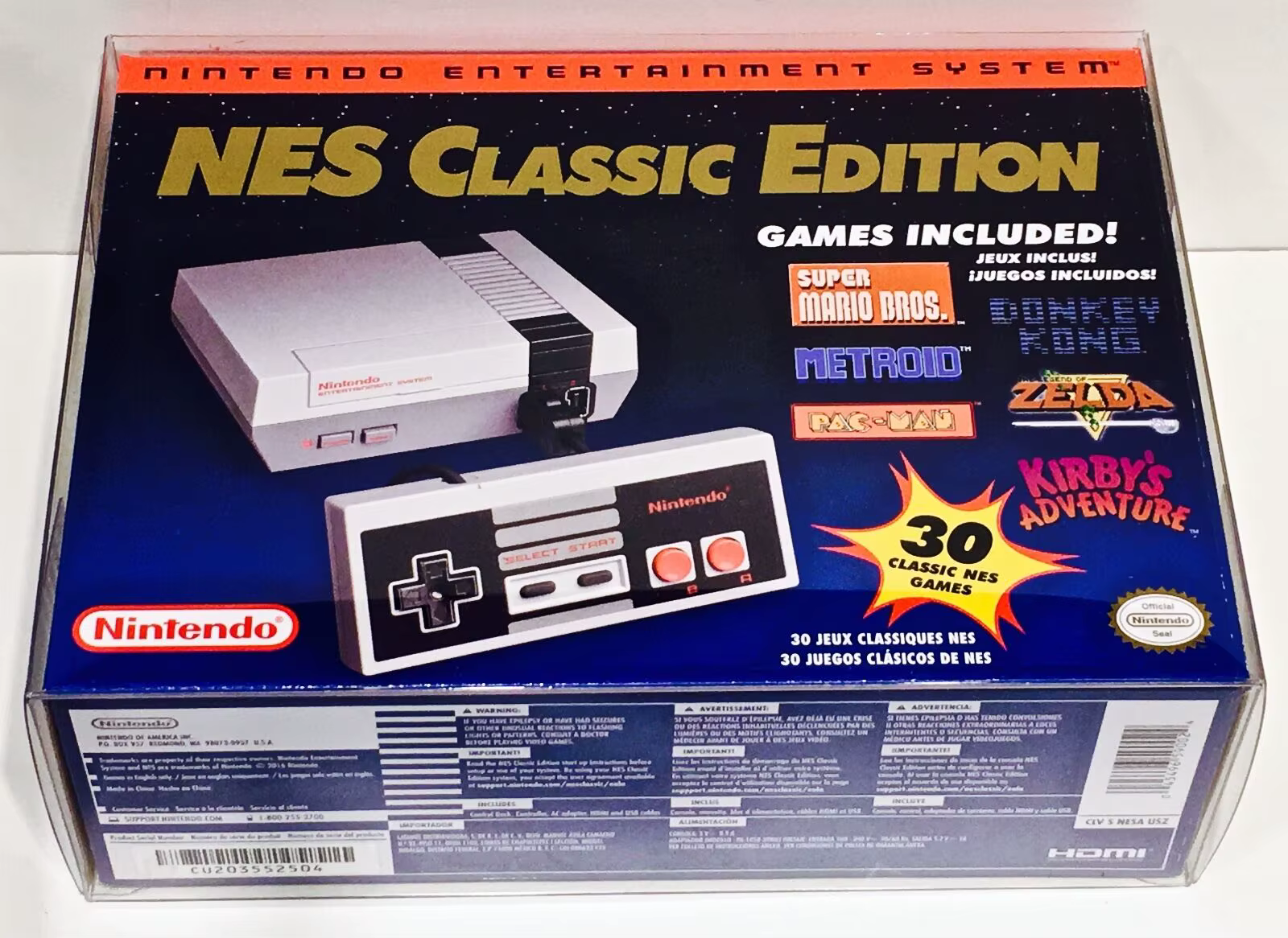 Protecteur de boîte pour SNES et AnjClassic Edition