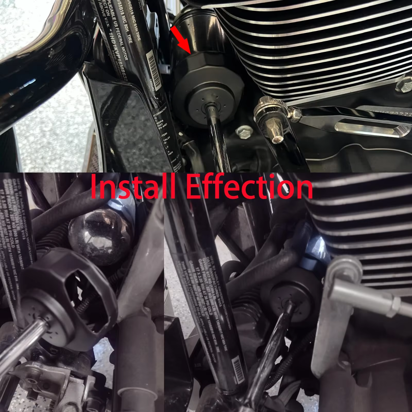 Clé de filtre à huile pour moto