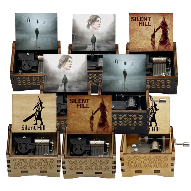 Boîte à musique adaptée à la musique de fond du jeu Silent Hill
