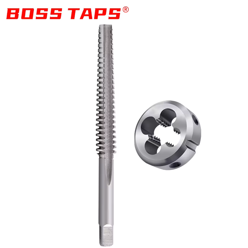 Jeu de tarauds et filières trapézoïdaux TR 8 10 12 14 16 18 20 22 24 X1.5 X2 X3 X4 pour filetage de vis