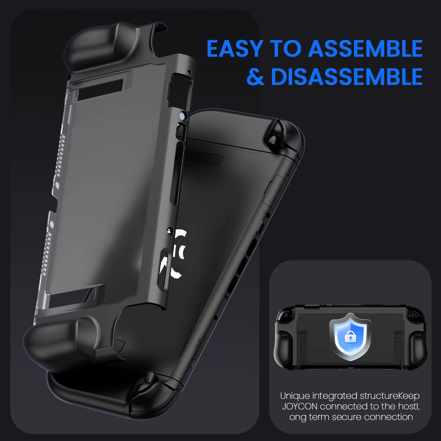 Coque de protection améliorée pour Nintendo Switch 2 (2025) – Confort ergonomique