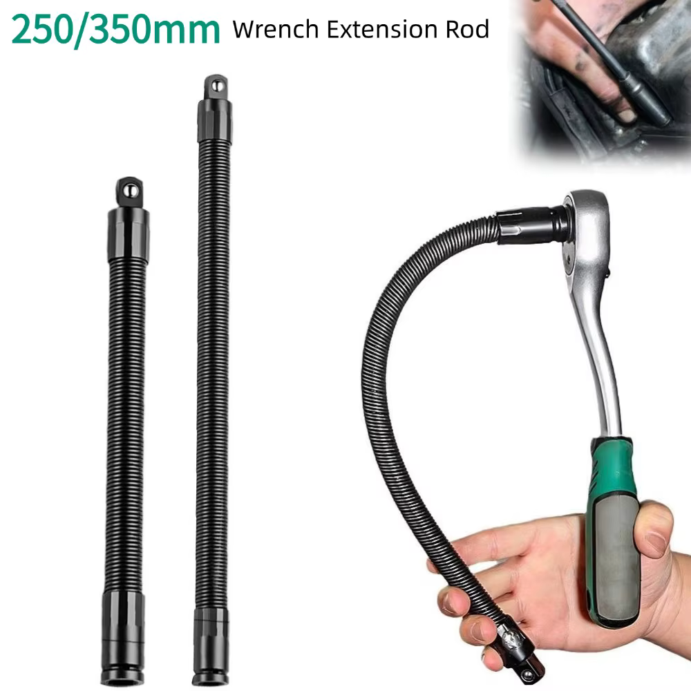 Clé à cliquet avec rallonge flexible de 1/2 pouce pour clé électrique
