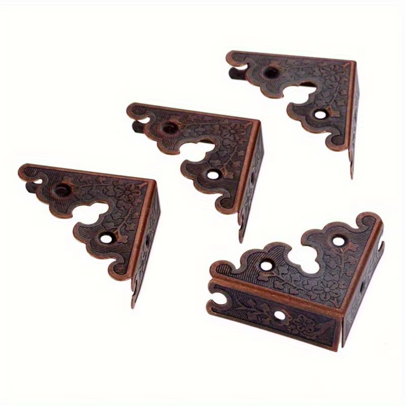 Boîte en bois d'angle droit de 34mm