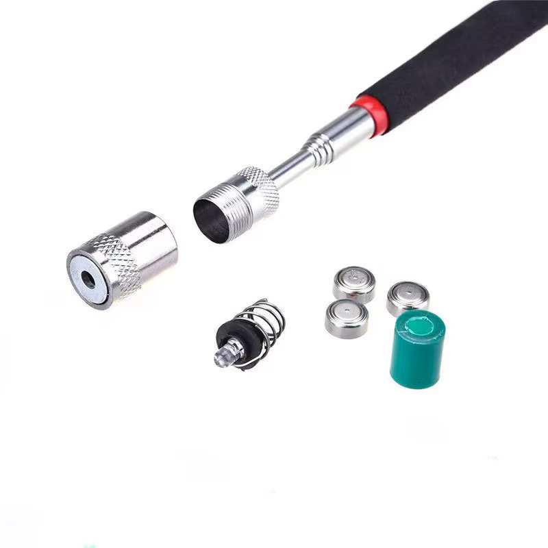 Mini stylo magnétique télescopique Portable avec lumière pour la ramassage des boulons d'écrou