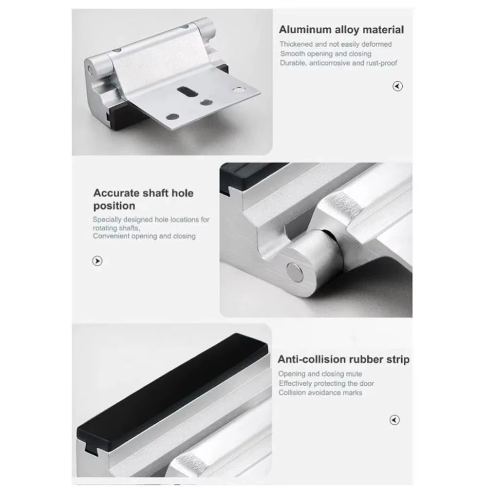 Serrure de porte antivol en métal, facile à utiliser, facile à installer, verrou de sécurité pour enfants, conception de sécurité en métal durable