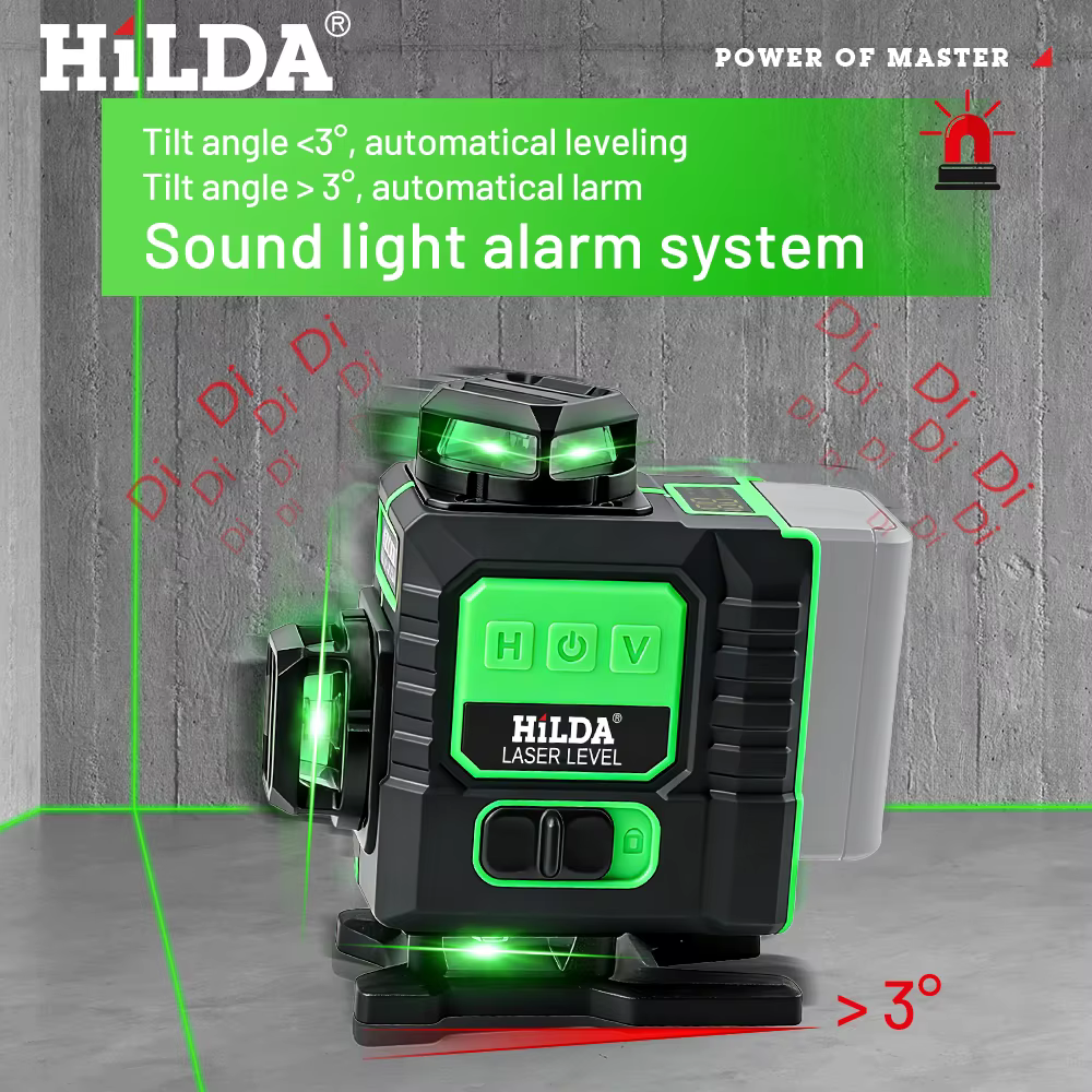 Instrument de niveau laser HILDA 16 lignes 360 °