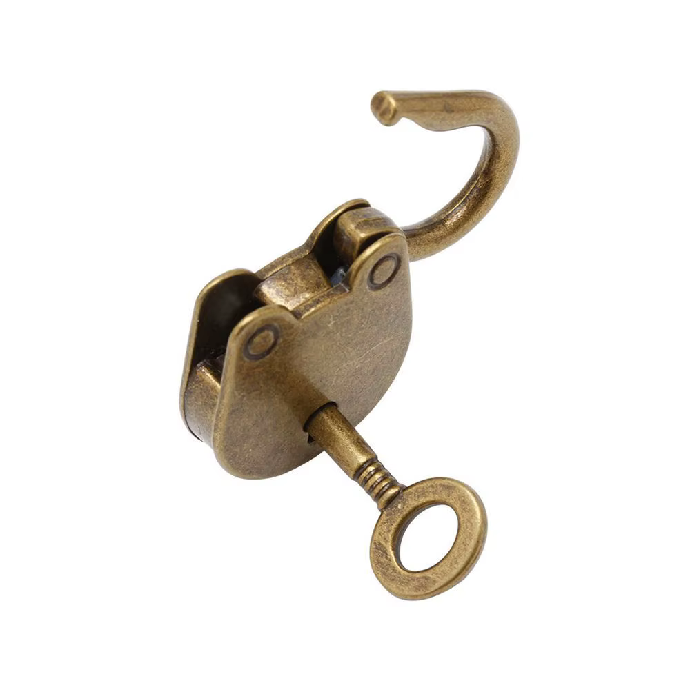 1 ensemble de Mini cadenas Archaize avec clé, vieux Vintage
