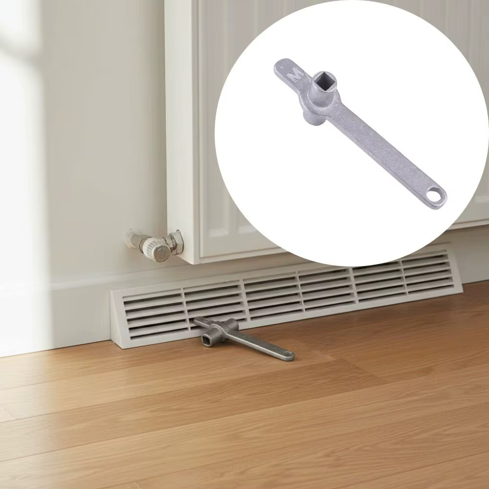 Clé de radiateur en acier inoxydable
