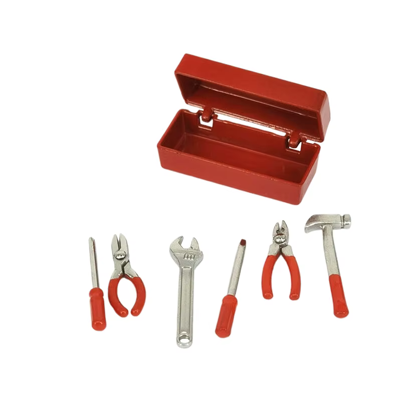 Boîte à outils l'inventaire de maison de course
