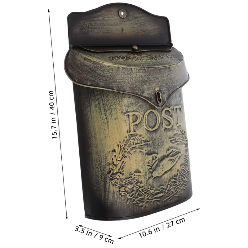 Boîte aux lettres murale de Style pastoral Rural européen Vintage