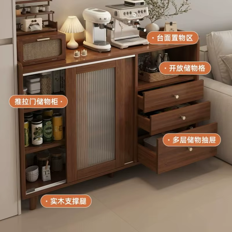 Meuble de rangement anti-poussière pour salon