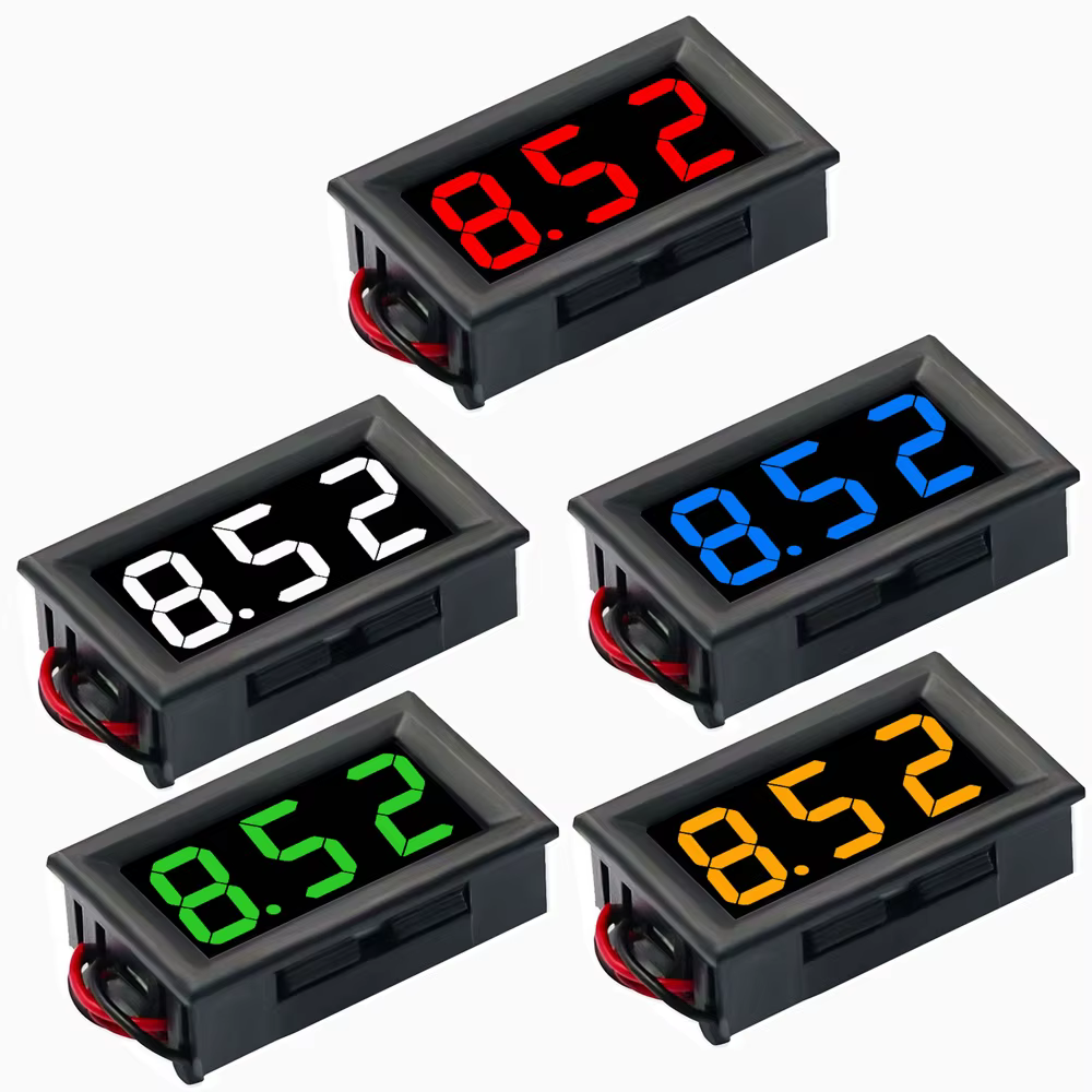 Voltmètre numérique DC 4.5V à 30V